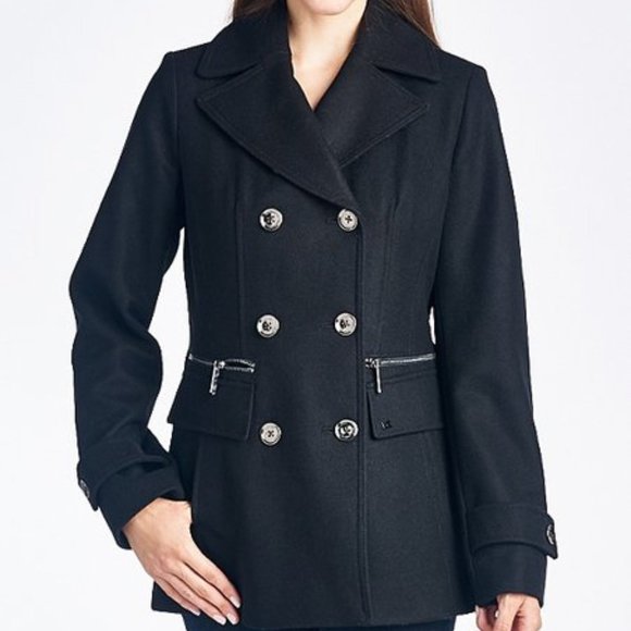 MICHAEL Michael Kors Jackets & Blazers - NWOT MICHAEL Michael Kors Double-Breasted Peacoat